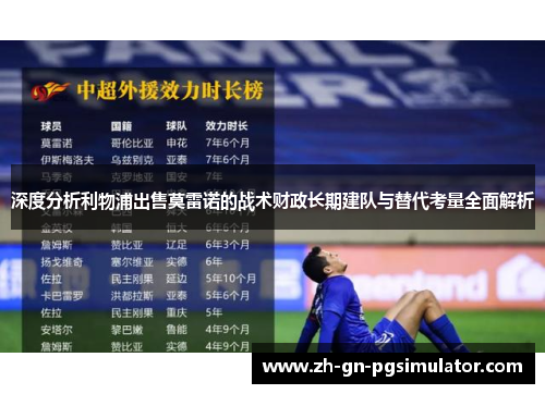 深度分析利物浦出售莫雷诺的战术财政长期建队与替代考量全面解析